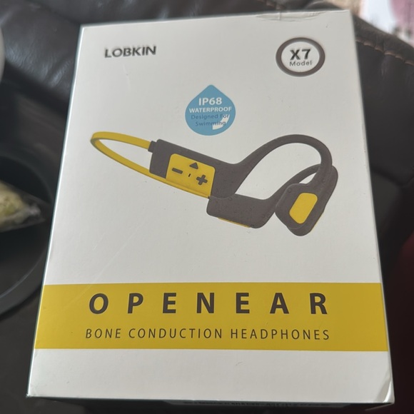 LOBKIN Bone Conduction Headphones, Swimming Headphones New Open Box - Picture 5 of 6